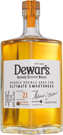 Dewar's Double Double Magma Stone Toasted 21 Year Old Blended Scotch Whisky