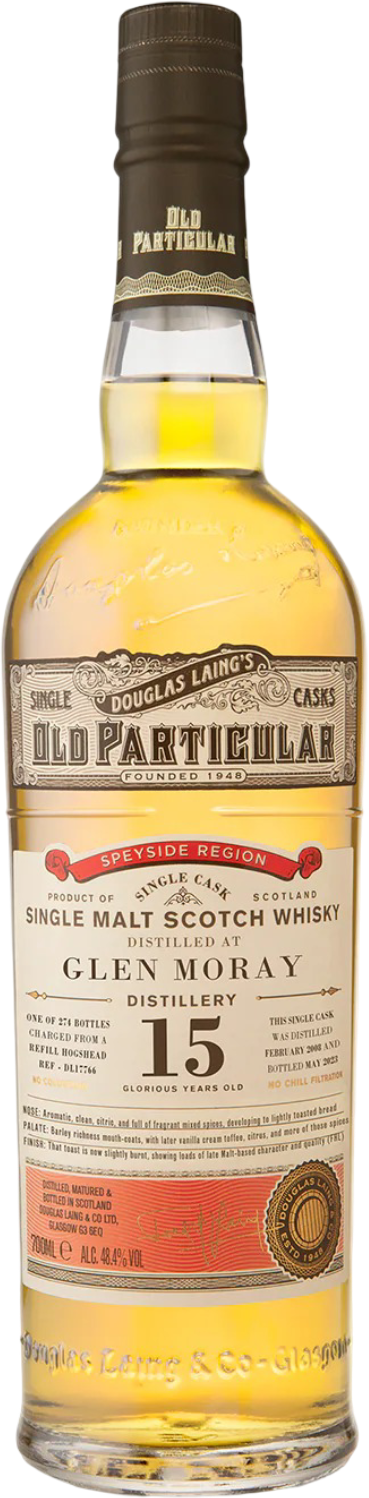 Douglas Laing Old Particular Glengoyne 15 Year Old Single Cask Single Malt Scotch Whisky (700mL)