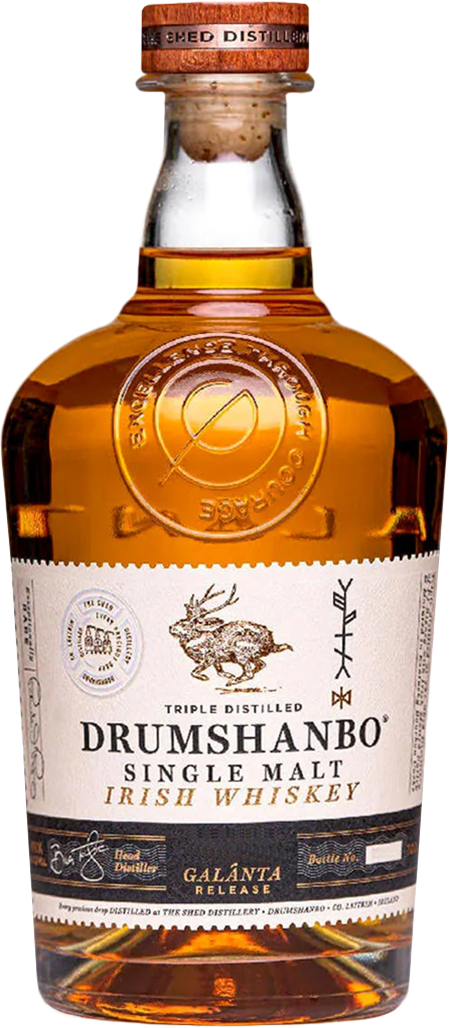 Drumshanbo Galanta Release Single Malt Irish Whiskey (700mL)