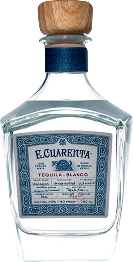 E Cuarenta Tequila Blanco