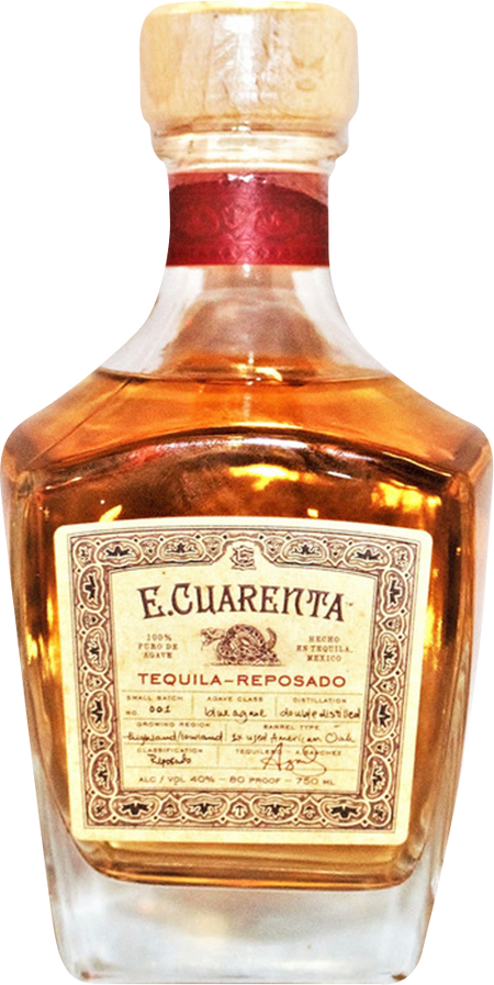 E. Cuarenta Tequila Reposado