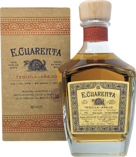 E. Cuarenta Tequila Anejo