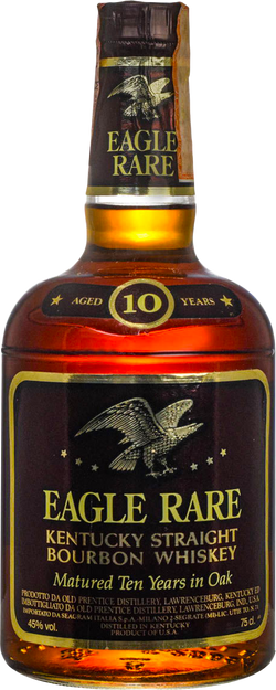 Eagle Rare 10 Years Old 1980s Kentucky Straight Bourbon Whiskey