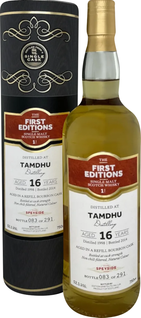 The First Editions Tamdhu 16 Year Old Single Malt Scotch Whisky