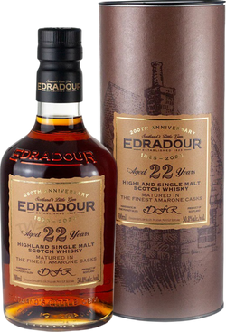 Edradour 200th Anniversary Amarone Cask 22 Year Old Single Malt Scotch Whisky (700mL)