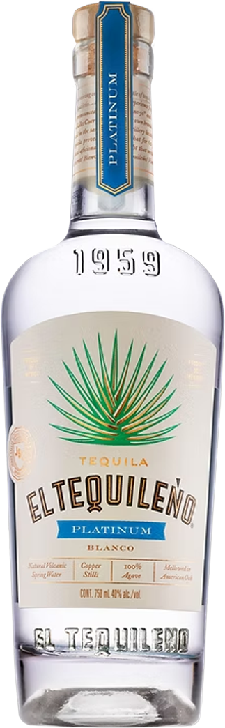 El Tequileno Platinum Tequila
