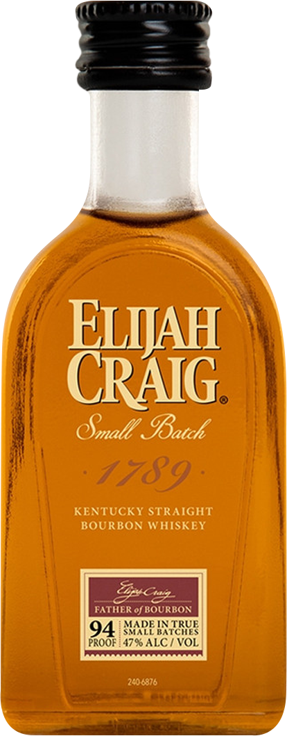 Elijah Craig Small Batch Straight Bourbon Whisky (50mL)