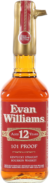 Evan Williams Red Label 12 Year Old Kentucky Straight Bourbon