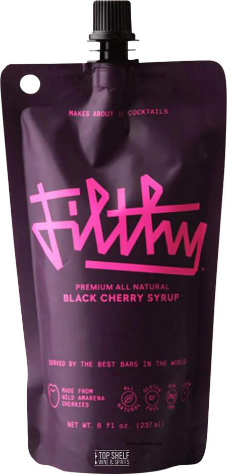 Filthy Food Premium Black Cherry Syrup (236mL)