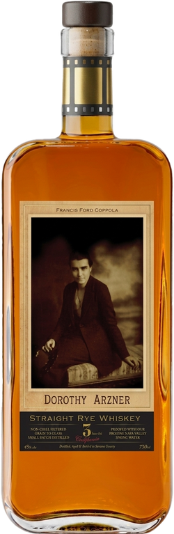 Dorothy Arzner Straight Rye Whiskey