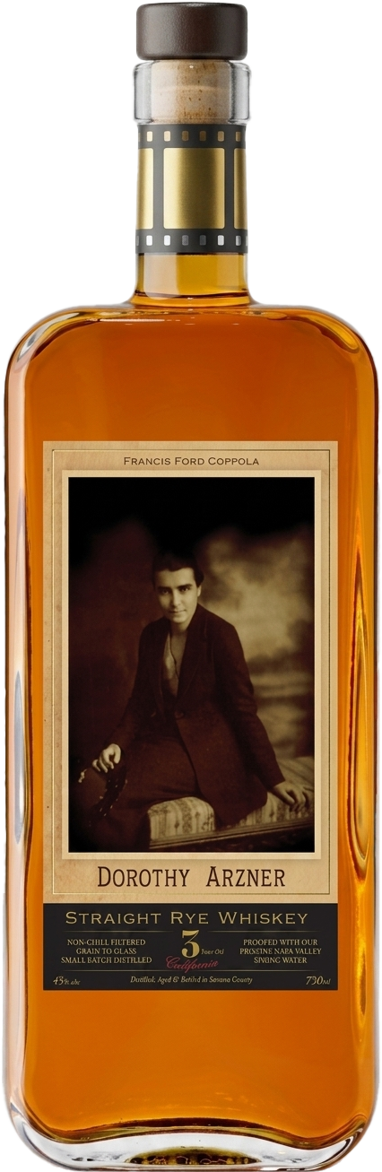 Dorothy Arzner Straight Rye Whiskey