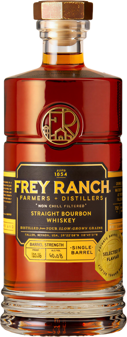 Frey Ranch Barrel Strength Single Barrel Bourbon Flaviar Member Select