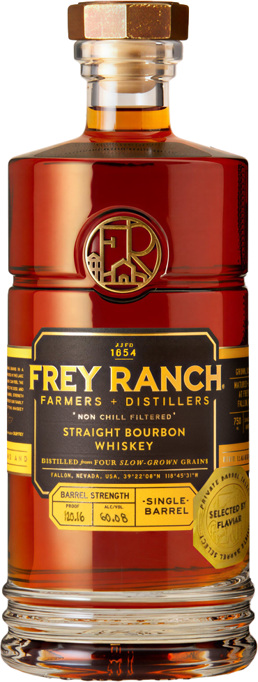 Frey Ranch Barrel Strength Single Barrel Bourbon Flaviar Member Select