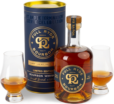 Full Ryde Batch #001-25 Bourbon & Glasses Bundle