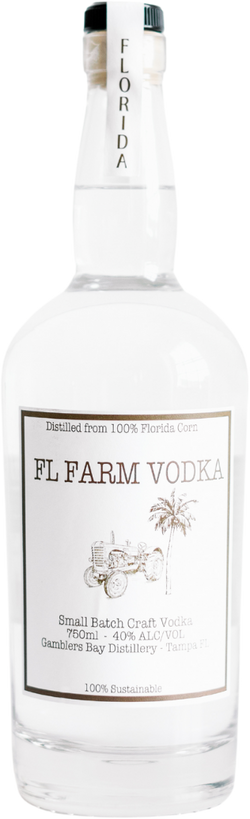 Gamblers Bay Florida Farm Vodka