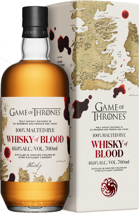 Kyrö x Game of Thrones 'Whisky of Blood' Rye Whisky (700mL)