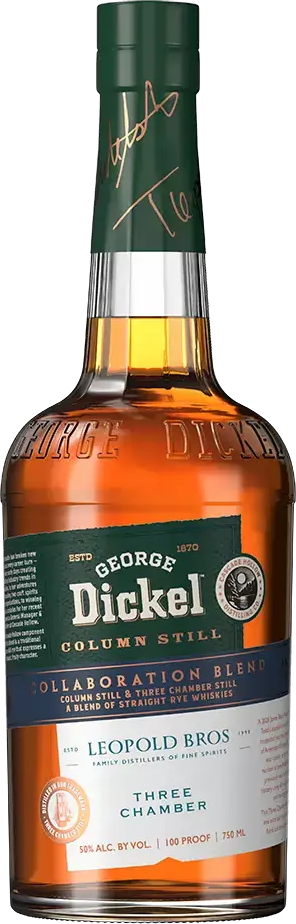 George Dickel  x Leopold Bros. Collaboration Blend Rye Whisky
