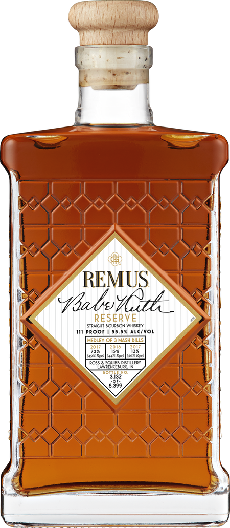 George Remus Babe Ruth Reserve 2025 Release Straight Bourbon Whiskey