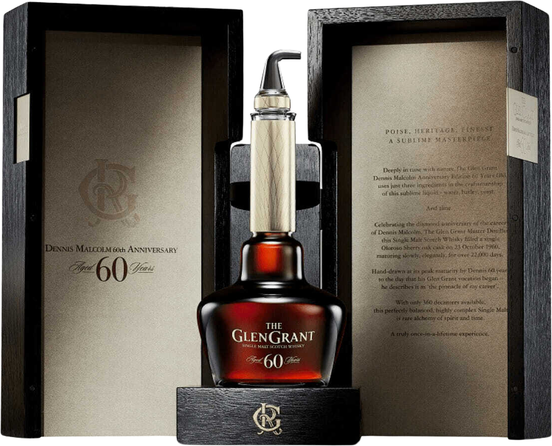 Glen Grant 'Dennis Malcolm 60th Anniversary' Single Malt Scotch