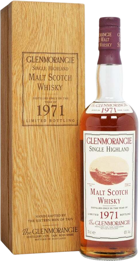 Glenmorangie 22 Year Old 1971 Vintage Single Malt Scotch Whisky (700mL)