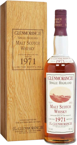 Glenmorangie 22 Year Old 1971 Vintage Single Malt Scotch Whisky