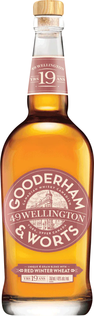 Gooderham & Worts 49 Wellington 19 Year Old Canadian Whisky