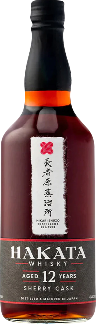 Hakata 12 Year Old Sherry Cask Whisky (700mL)