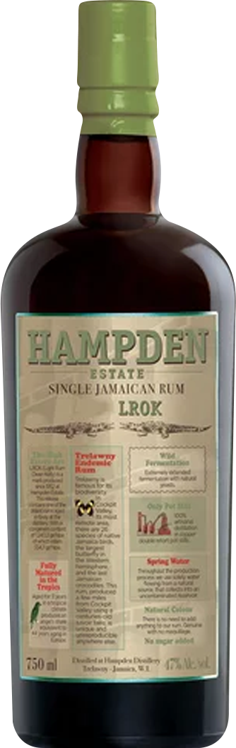 Hampden Estate LROK Pure Single Jamaican Rum