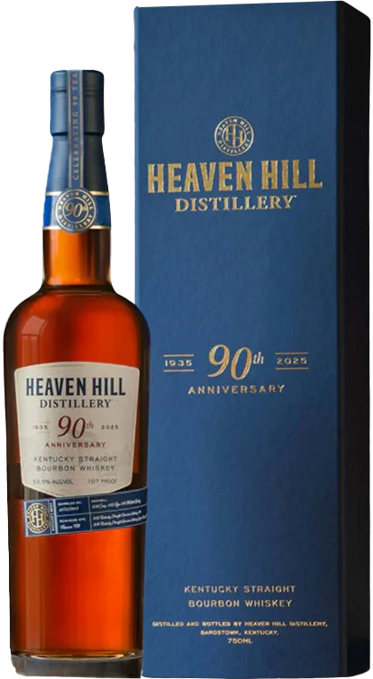 Heaven Hill 90th Anniversary Limited Edition Kentucky Bourbon Whiskey