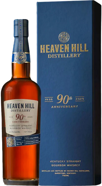 Heaven Hill 90th Anniversary Limited Edition Kentucky Bourbon