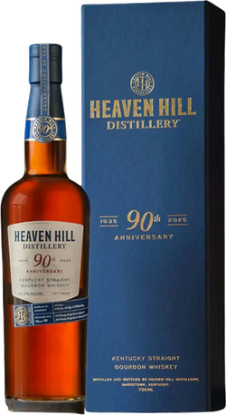 Heaven Hill 90th Anniversary Limited Edition Kentucky Bourbon Whiskey