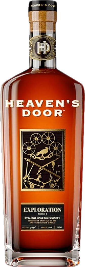 Heaven's Door 'Exploration Series 1' Calvados Casks Finished Straight Bourbon Whiskey (751mL)