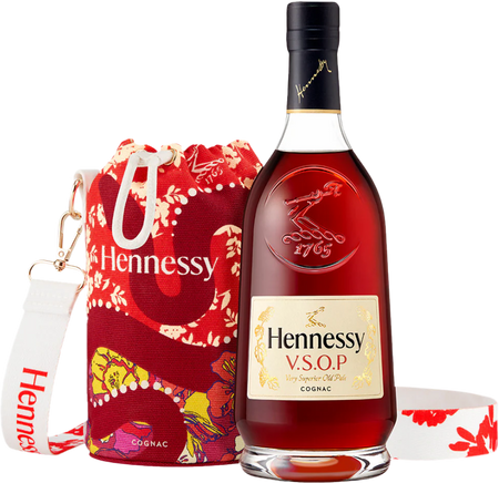 Hennessy Privilege VSOP Cognac with Lunar New Year Bag