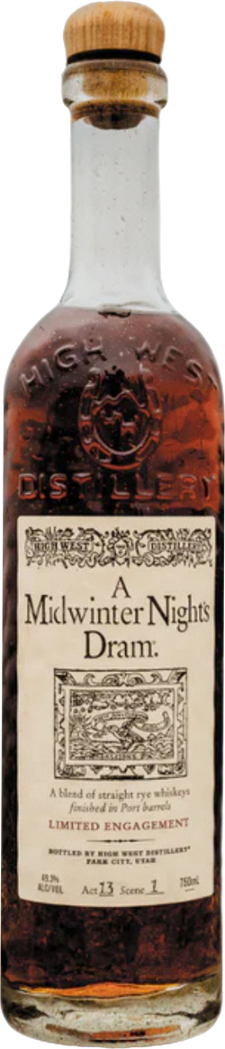 High West A Midwinter Night's Dram Act 13 Straight Rye Whiskey