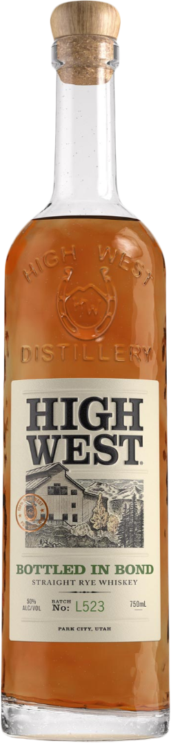 High West Distillery Bottled in Bond Straight Rye Whiskey