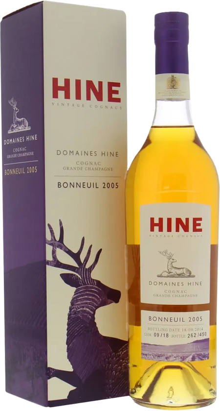 Hine Millesime 'Domaines Hine Bonneuil' Grande Champagne Cognac