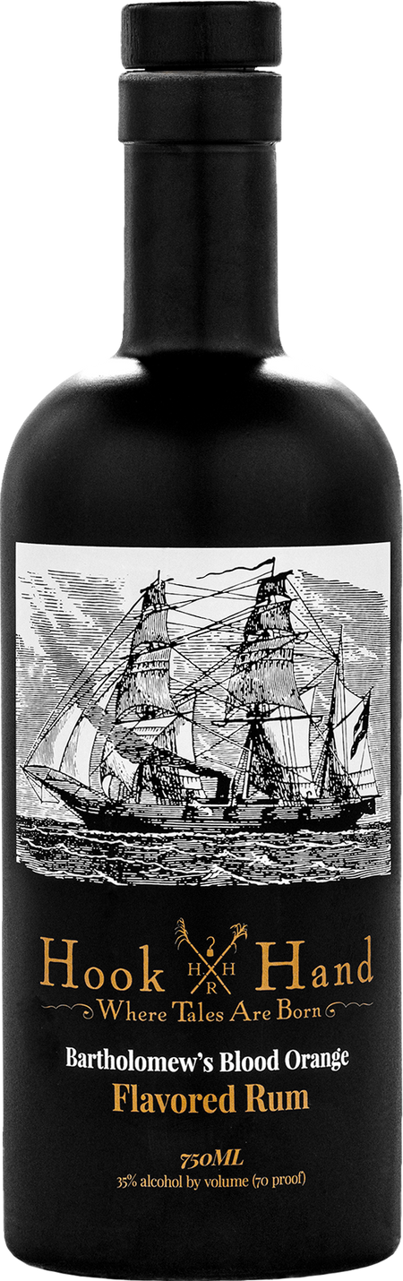 Hook Hand Bartholomew's Blood Orange Flavored Rum