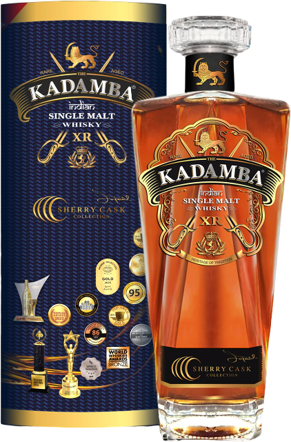 Kadamba Sherry Cask Collection Indian Single Malt Whisky