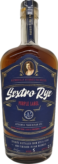 Sextro Rye Purple Label Rye Whiskey