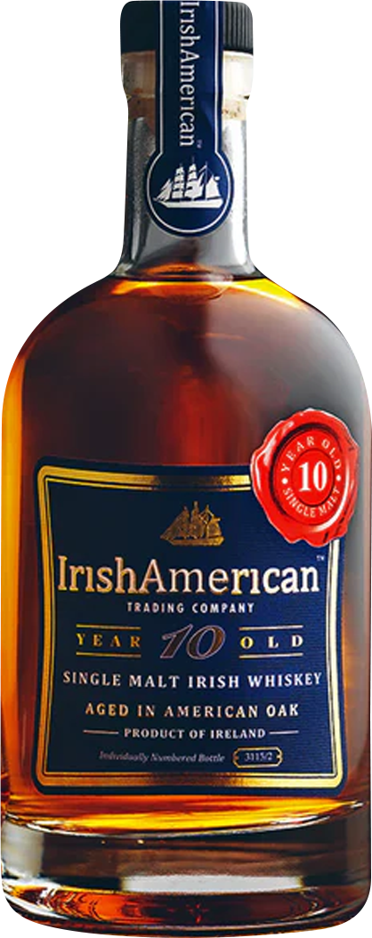 Irish American Trading Company 10 Year Old Single Malt Irish Whiskey