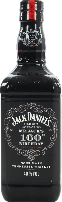 Jack Daniel's Old No. 7 Brand Mr. Jack's 160th Birthday Sour Mash Tennessee Whiskey