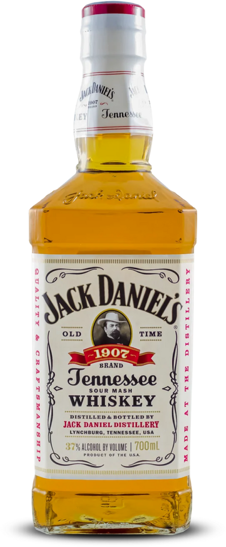 Jack Daniel's White Label Old Time 1907 Sour Mash Tennessee Whiskey (700mL)