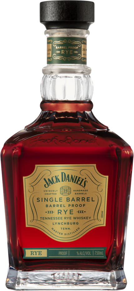 Jack Daniel's Heroes Selection Single Barrel Proof Rye Whiskey