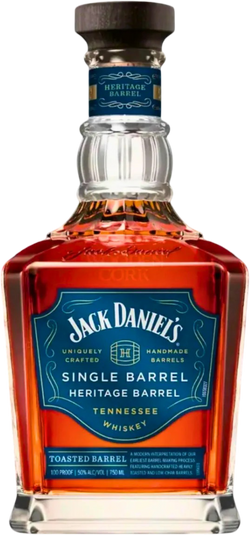 Jack Daniel's Heritage Toasted Single Barrel Limited Edition Tennessee Whiskey