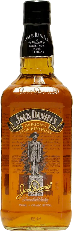 Jack Daniel's Oregon's 150th Birthday Tennessee Whiskey