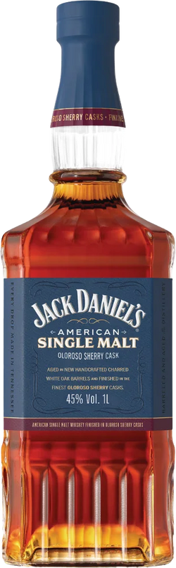 Jack Daniel's Oloroso Sherry Cask Finish American Single Malt Whiskey (1L)
