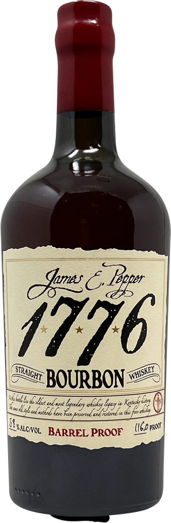 James E. Pepper 1776 Barrel Proof Straight Bourbon Whiskey