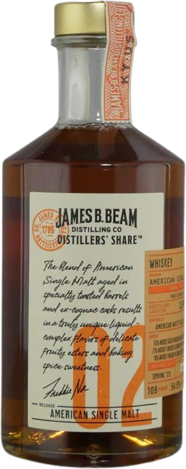 Jim Beam Distillers' Share Batch 002 American Single Malt Whiskey (375mL)