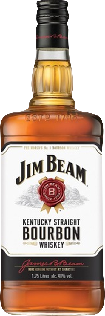 Jim Beam Bourbon Whiskey (1.75L)