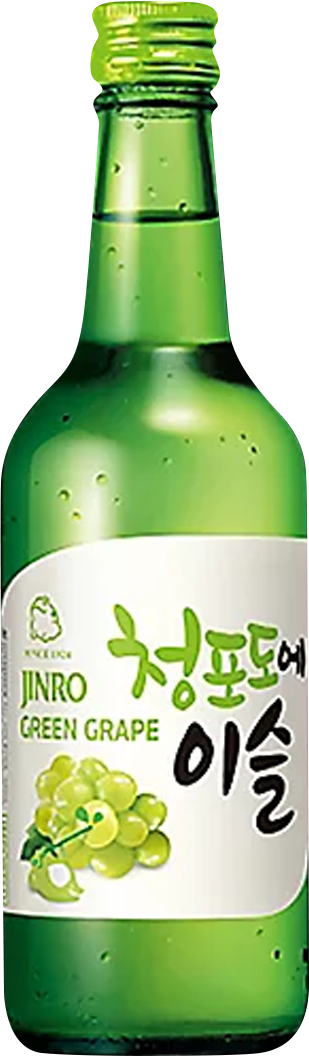 Jinro Green Grape Soju (375mL)